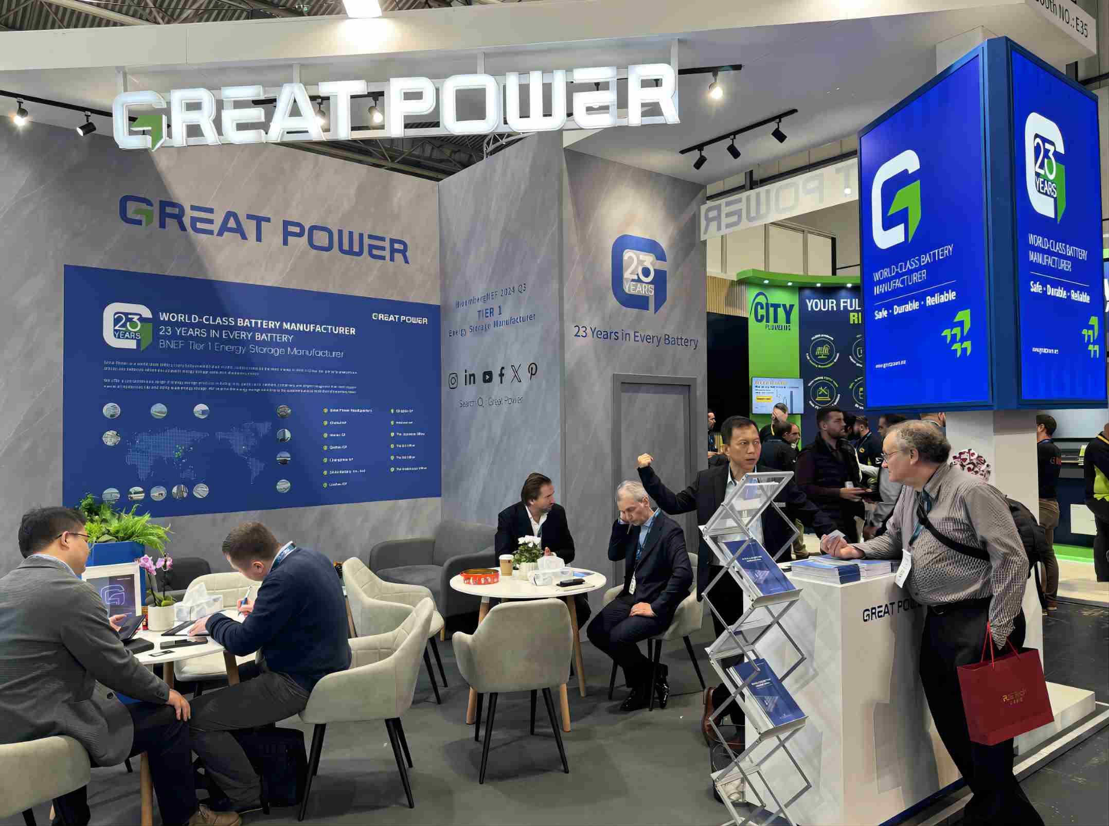 Great Power new energy storage cells, PACK, and integrated solutions for 2024 have been very well received!