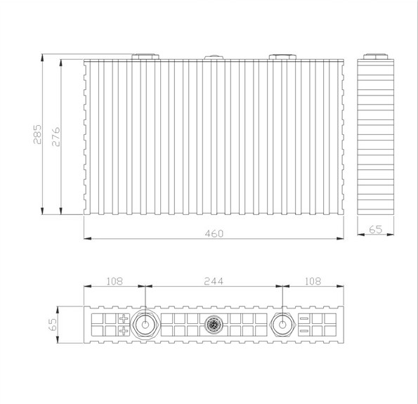 TSWB-LYP400AHA-B Dimension